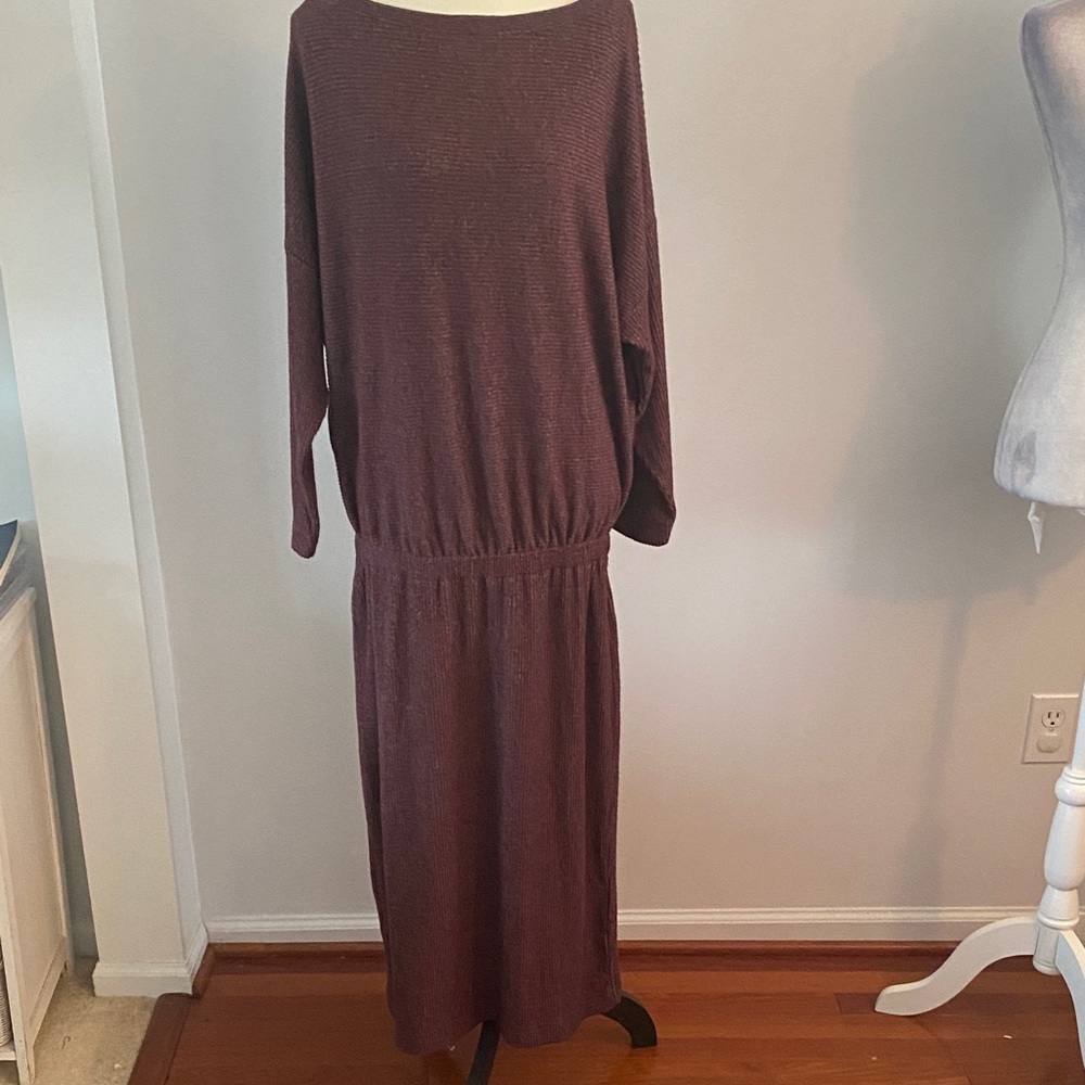 Banana Republic medium elastic waistband dress - Picture 3 of 9